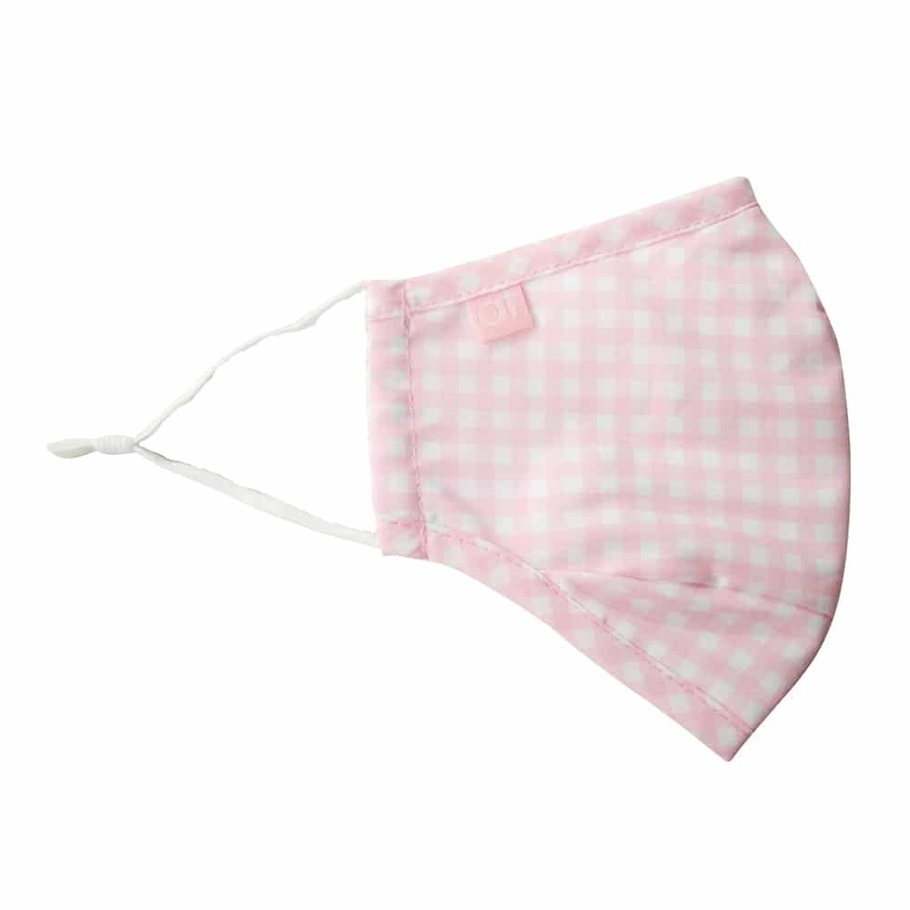 Annabel Trends Face Mask Gingham Pink - Global Free Style