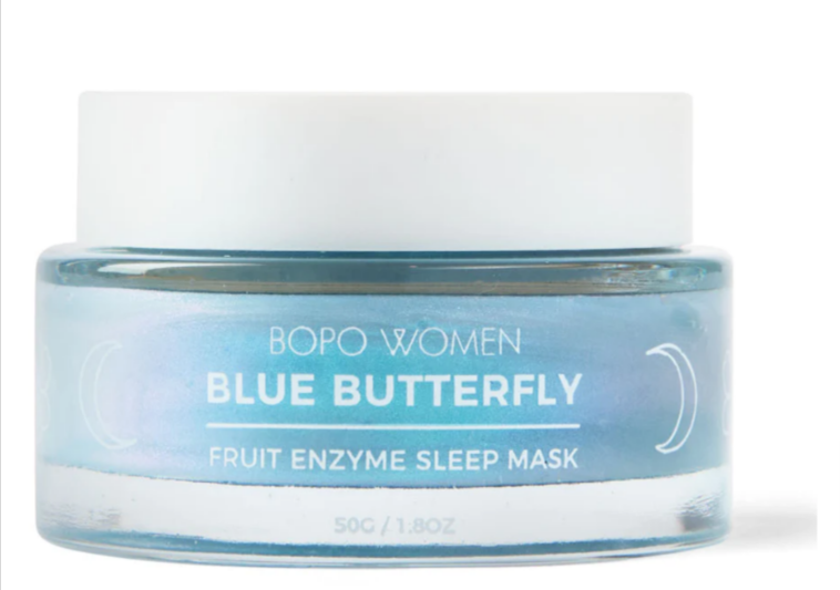 Bopo Women Blue Butterfly Enzyme Sleep Mask - Global Free Style