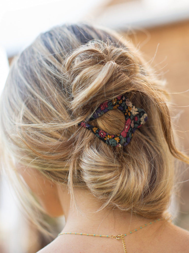 Natural Life Boho Clip Floral Navy - Global Free Style