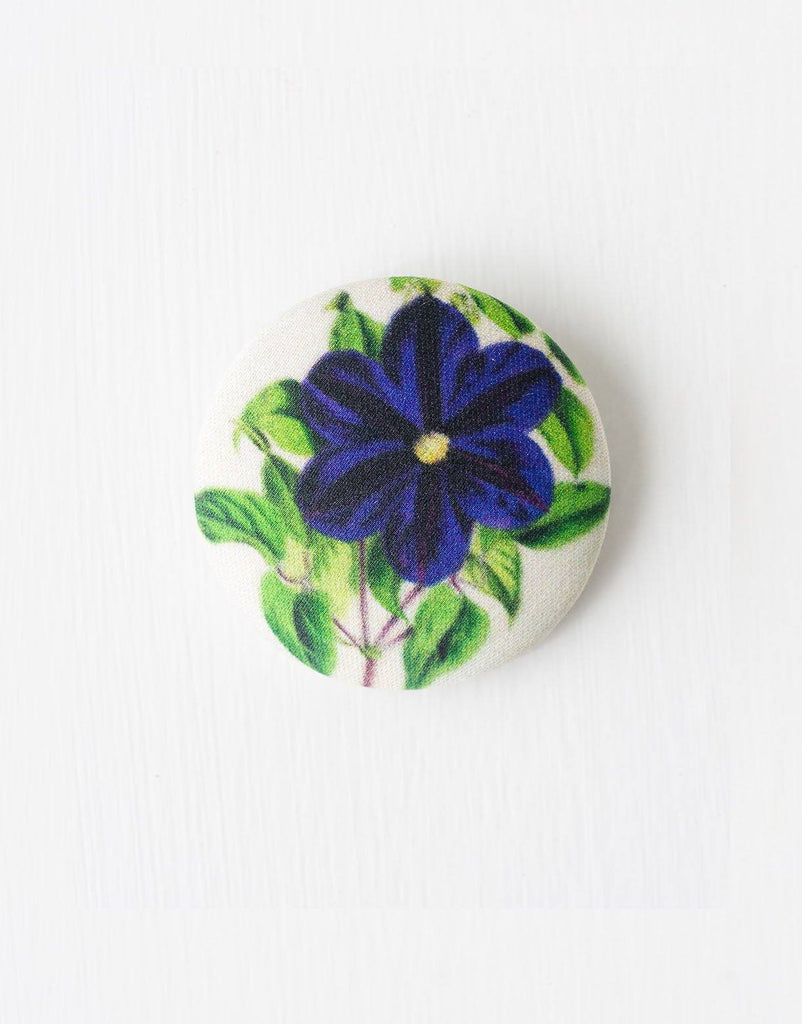 Lazybones Button Brooch Morning Glory - Global Free Style