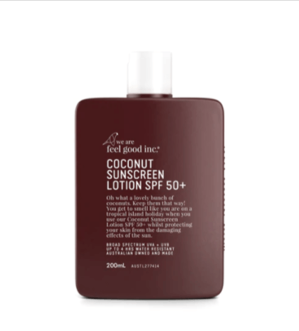 We Are Feel Good Inc Coconut Sunscreen SPF 50+ - 200ml - Global Free Style