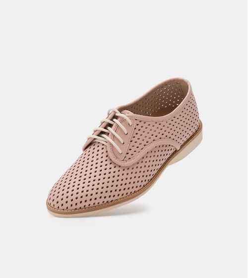 Rollie Derby Punch Shoe Chalk Pink - Global Free Style