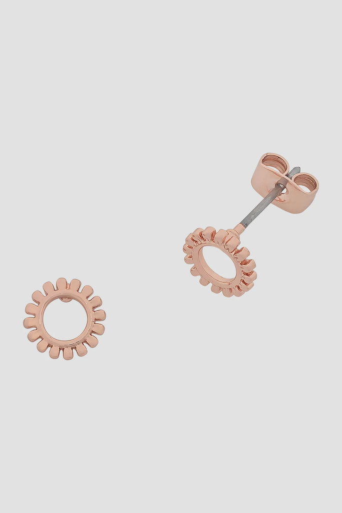 Petite Daisy Rose Gold Earring - Global Free Style