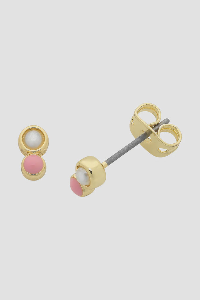 Heather Gold Pink Earring - Global Free Style
