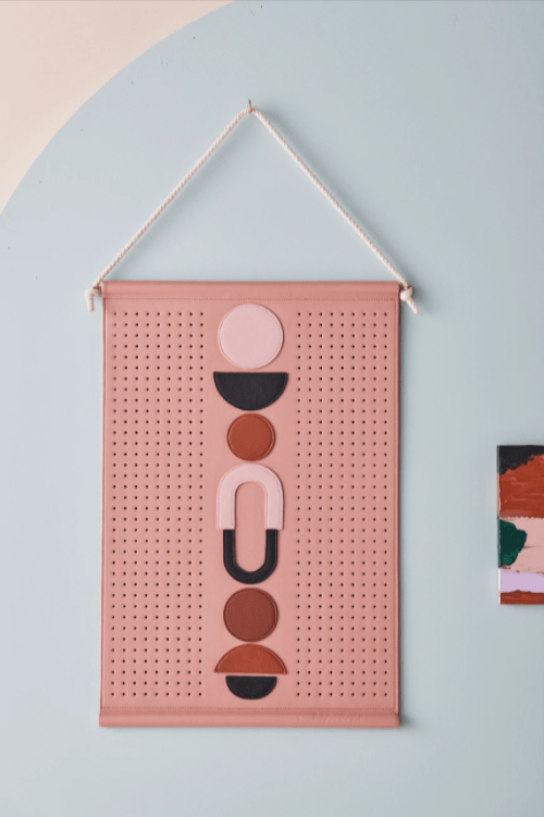 Middle Child Geometric Wall Hanger Pink - Global Free Style