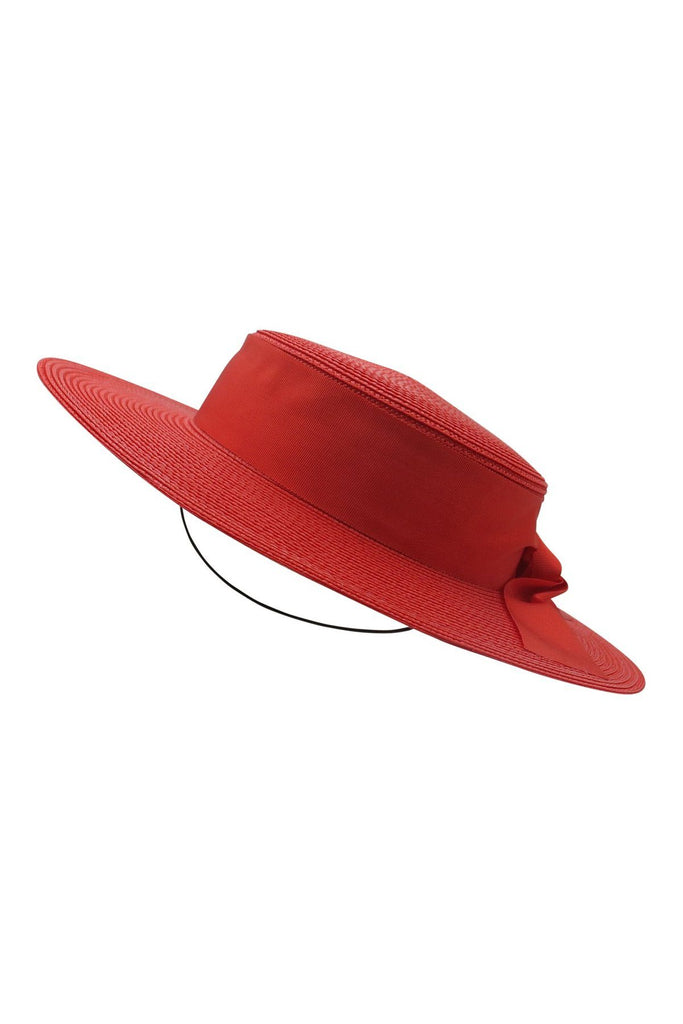Clarke Boater Hat Red - Global Free Style