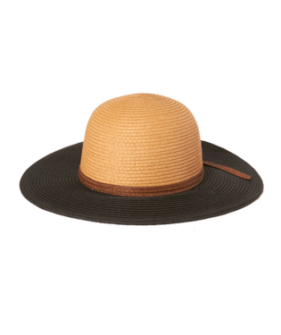 Kooringal Ladies Wide Brim Hat Santa Cruz Two Tone Tea - Global Free Style