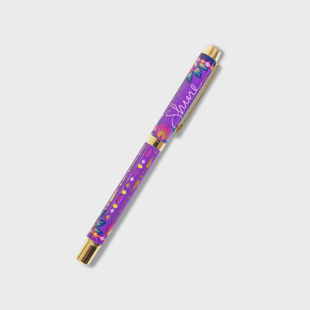 Shine Rollerball Pen - Purple - Global Free Style