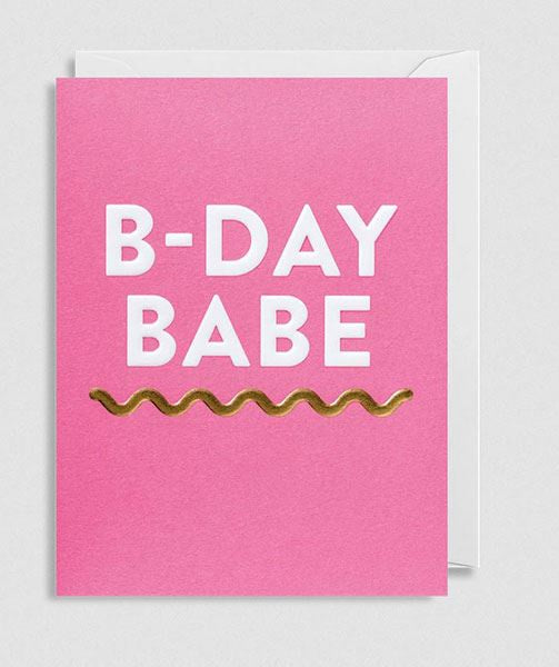 Waterlyn B-Day Babe Mini Gift Cards - Global Free Style