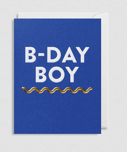 Waterlyn B-Day Boy Mini Gift Cards - Global Free Style