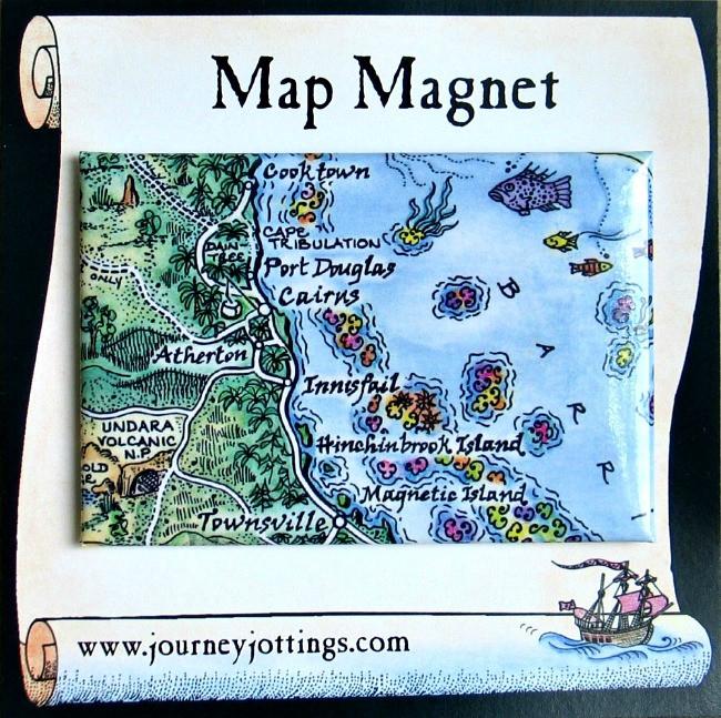 Journey Jotting Tropical North QLD Magnet - Global Free Style