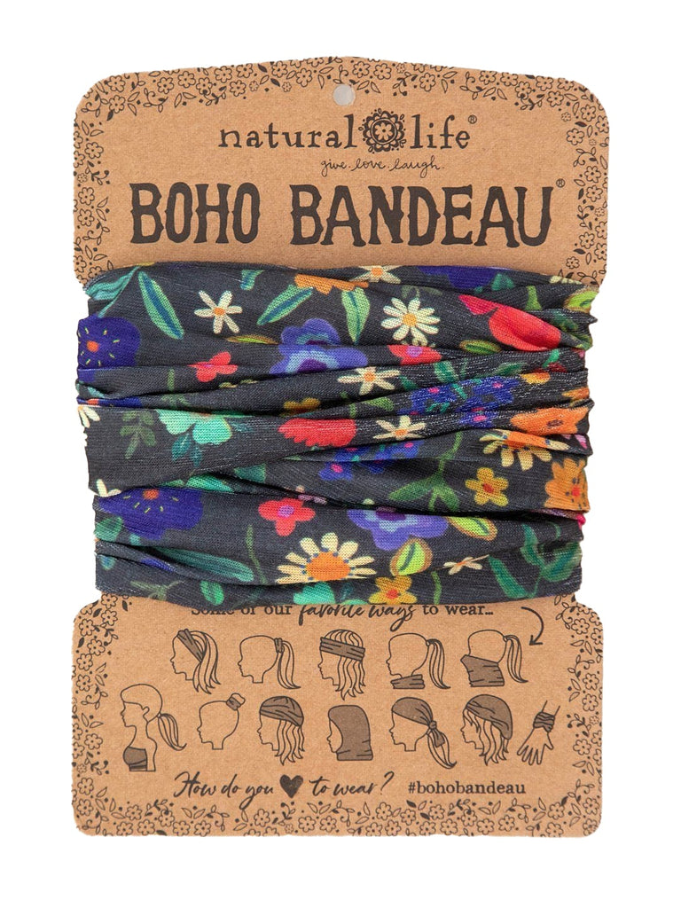 Natural Life Floral Boho Bandeau Multi Wildflowers - Global Free Style