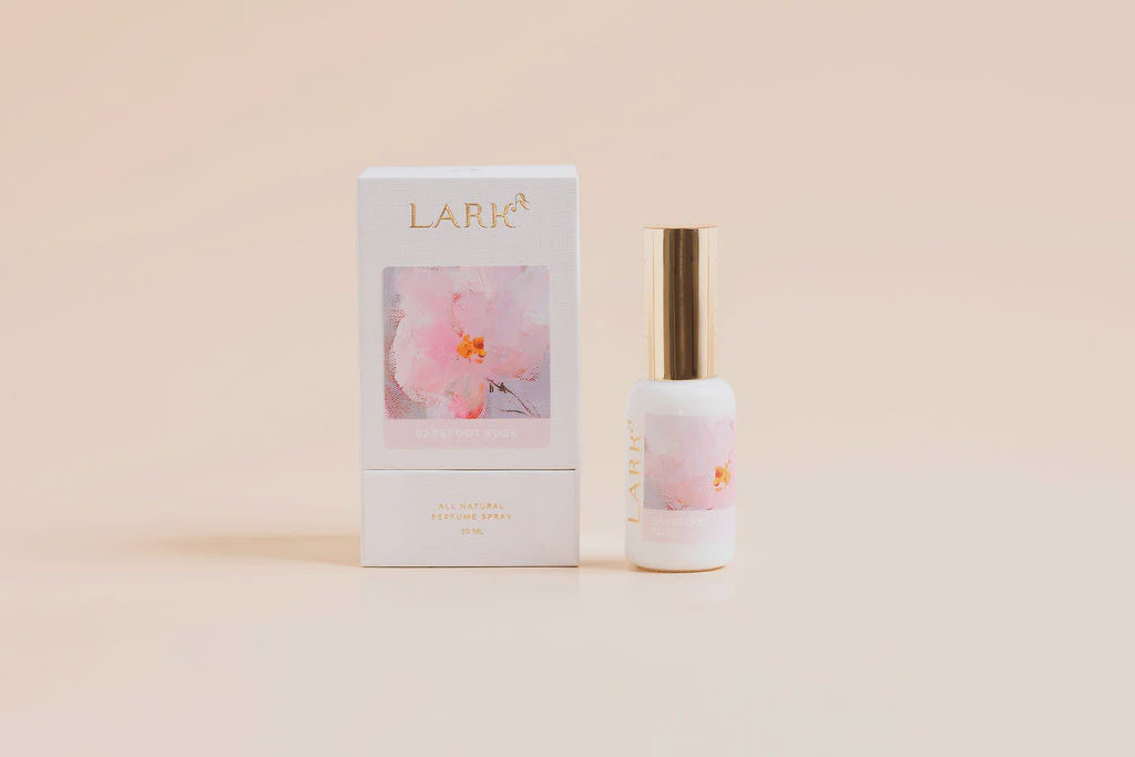 Lark Barefoot Rose All Natural Perfume Spray - Global Free Style