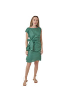 Rihanna Linen Dress Green Dresses Valeria Label S(8)  