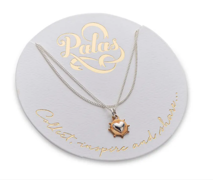 Palas Heart Charm Necklace - Global Free Style