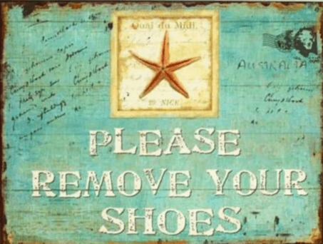 Lavida Sign Remove Shoes Canvas - Global Free Style
