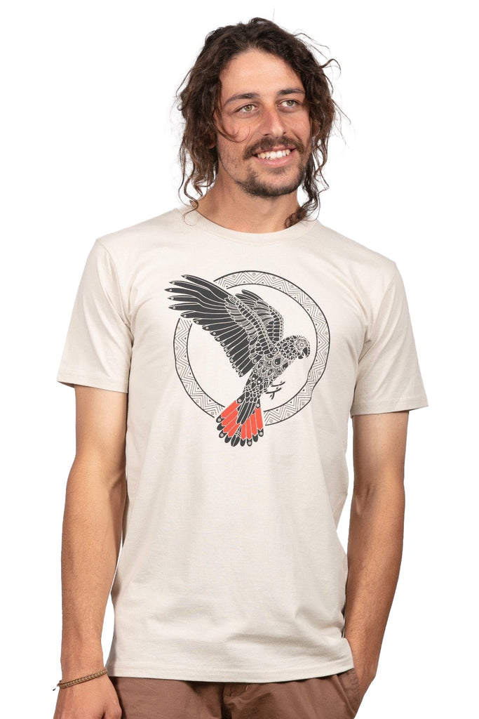 Skumi Mens T Shirt Cocky Want a Cracker Sand - Global Free Style