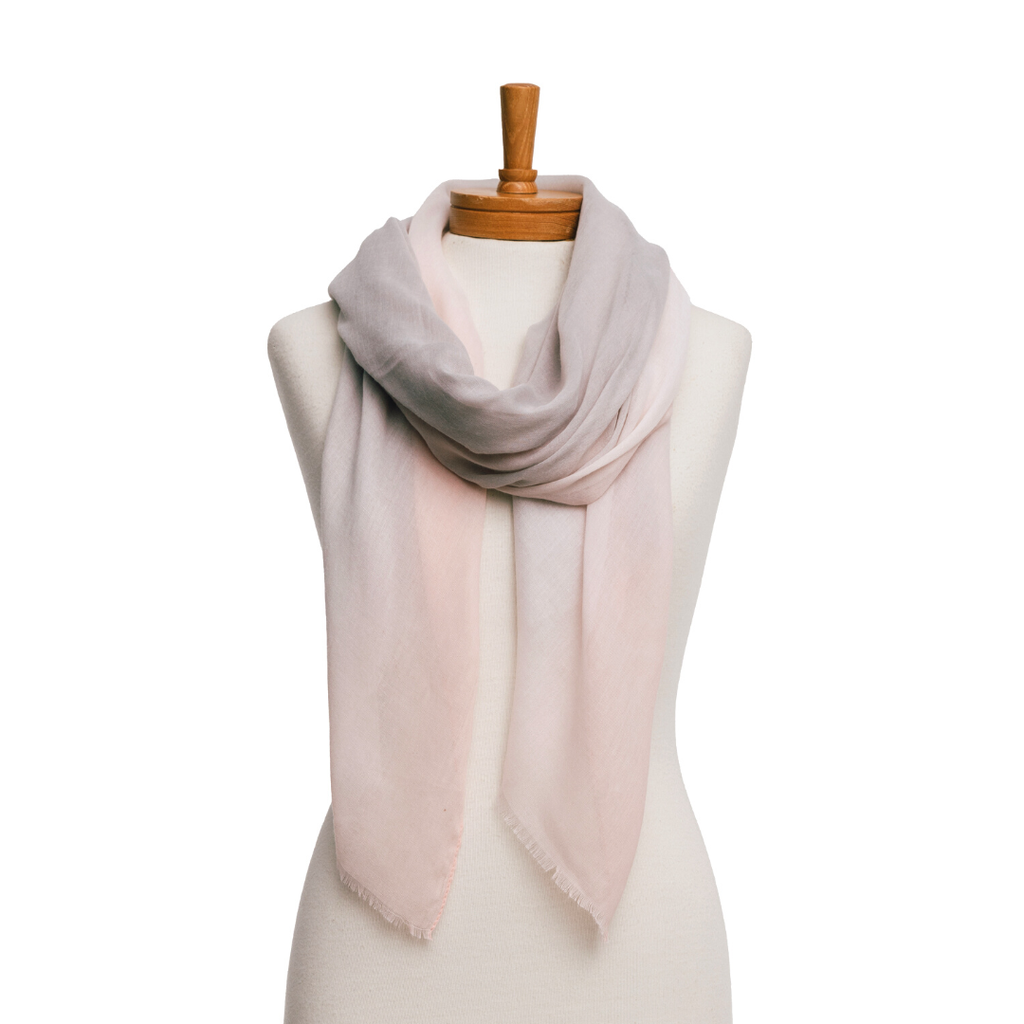 Taylor Hill Pink Multi Tone Scarf - Global Free Style