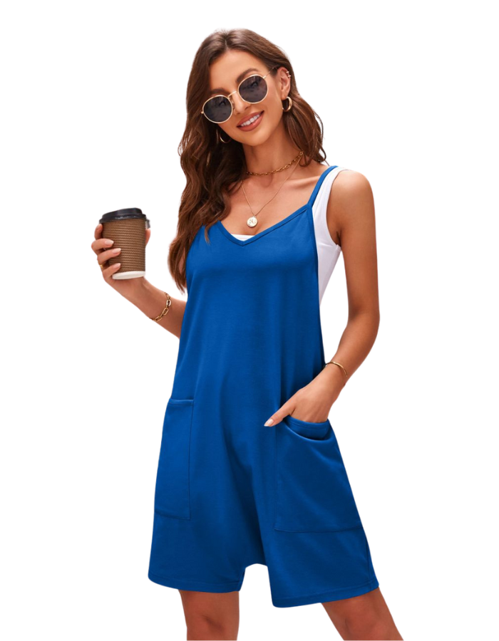 Becky Jumpsuit Blue - Global Free Style