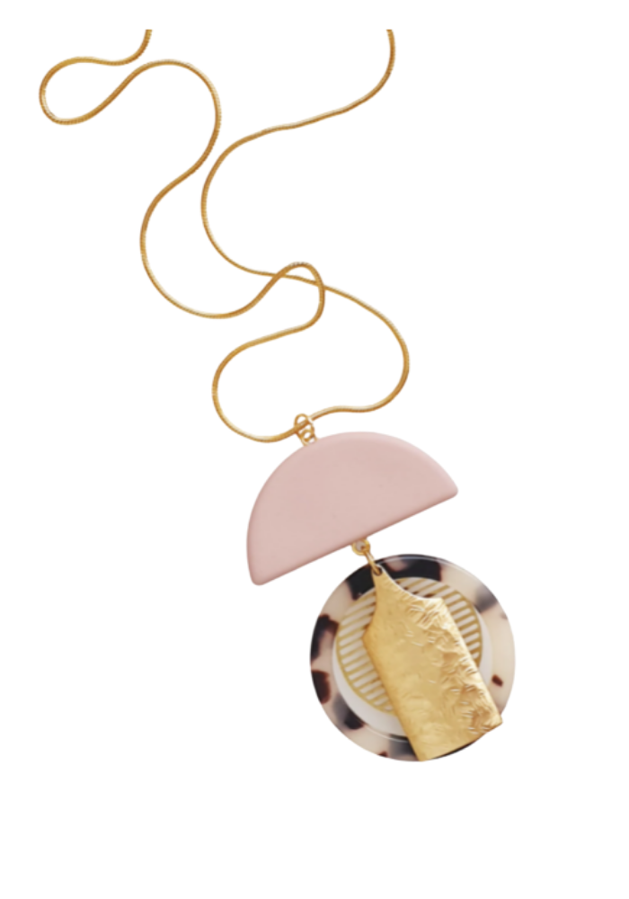 Middle Child Astor Necklace Pink - Global Free Style