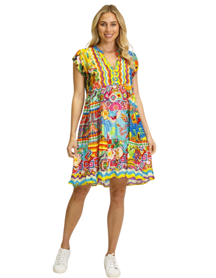 Kirra Tiered Dress - Global Free Style