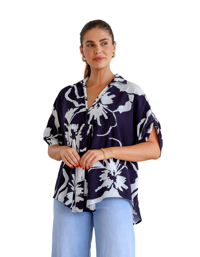 Melody Top Navy - Global Free Style