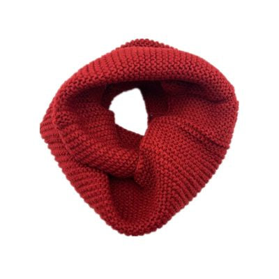 Stylish Knit Snood Red - Global Free Style