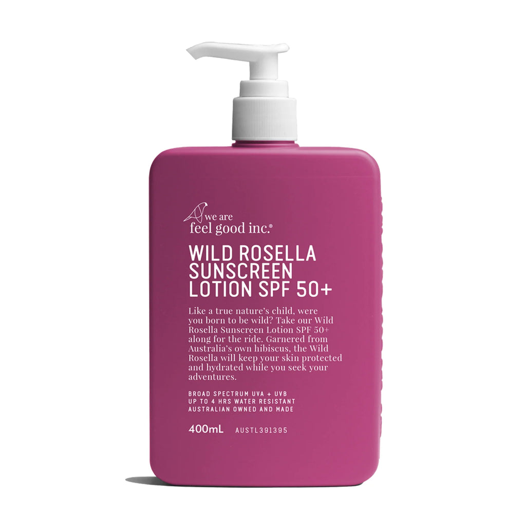 We Are Feel Good Inc Wild Rosella Sunscreen Lotion SPF50+ 200ml - Global Free Style