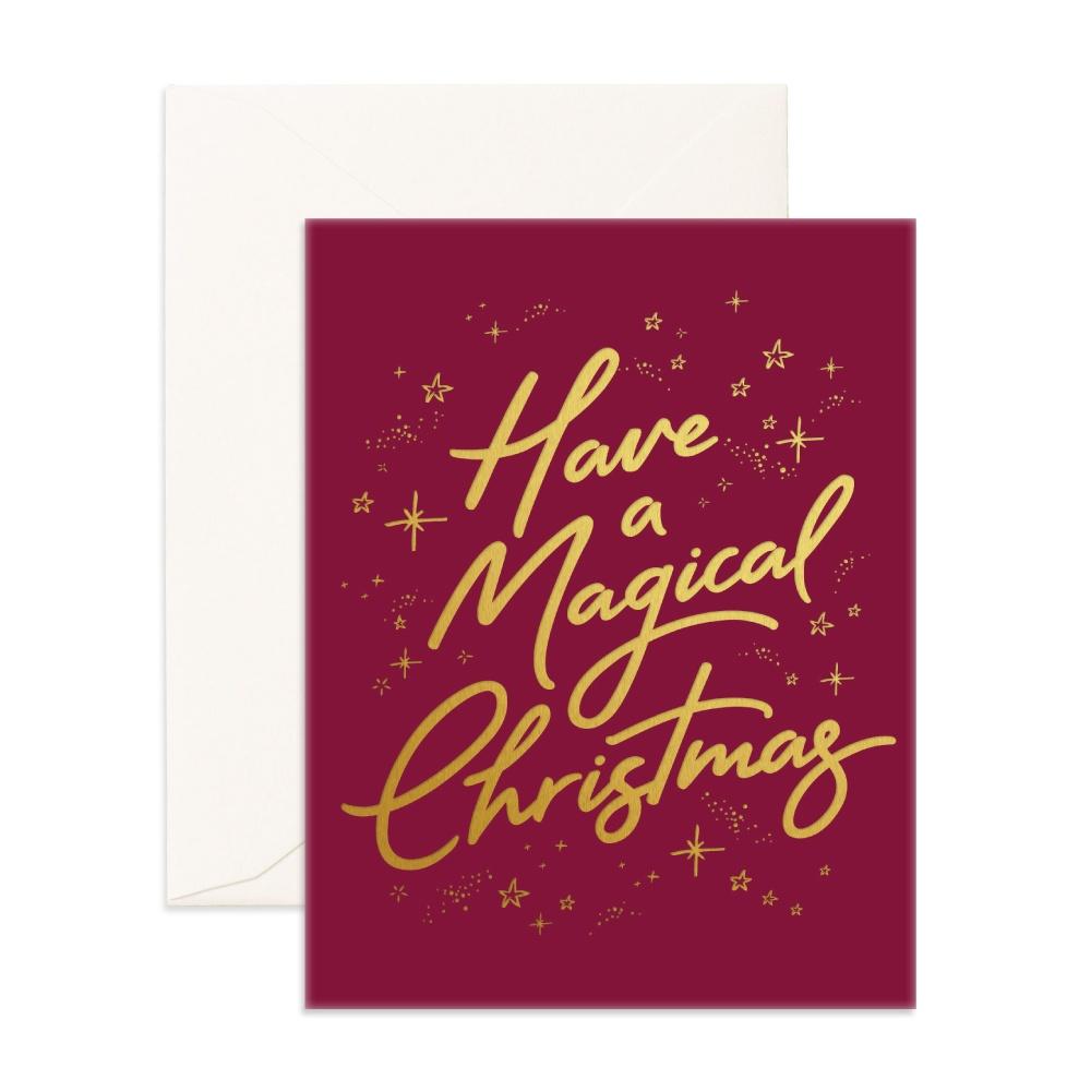 Fox & Fallow Greeting Card Magical Christmas - Global Free Style