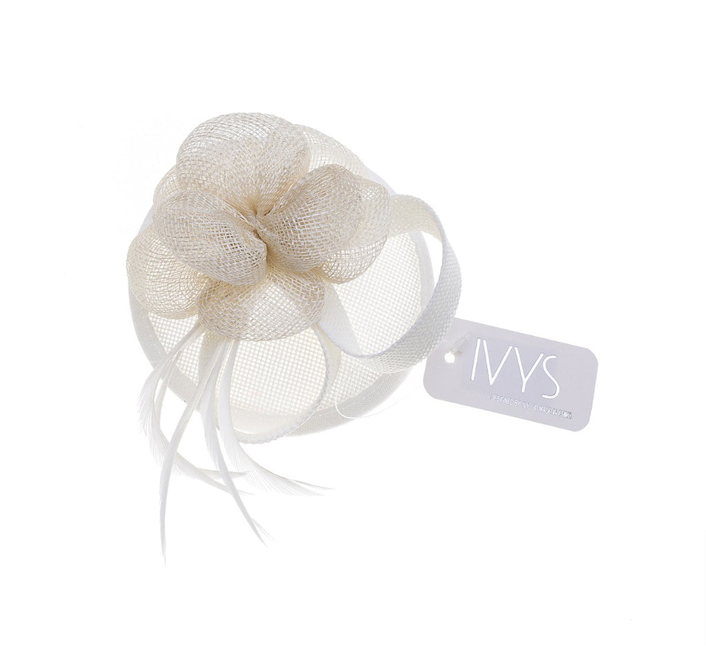 Hair Clip and Brooch Flower White - Global Free Style