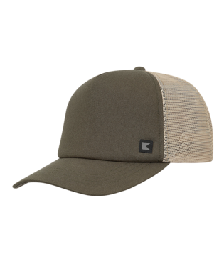 Crescent Mens Trucker Cap Olive - Global Free Style