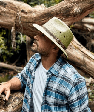 Kooringal Mens Drover Hat Manassa Stone - Global Free Style