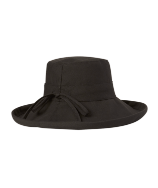 Kooringal Ladies Upturn Hat Noosa Black - Global Free Style
