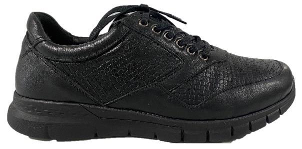 Rilassare Tila Work Leather Shoe Black - Global Free Style