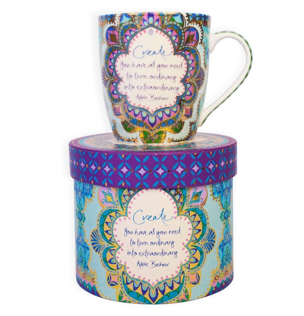 Intrinsic Persian Moonlight 'Create' Mug - Global Free Style