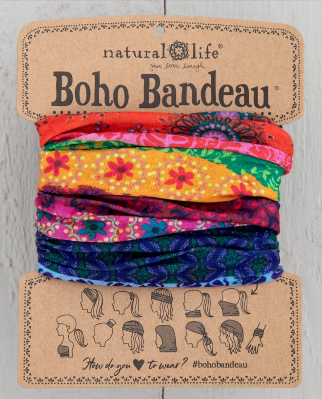 Natural Life Boho Bandeau Multi Strip - Global Free Style