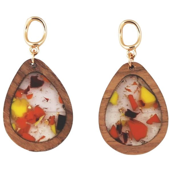 Nambucca Earrings Orange - Global Free Style