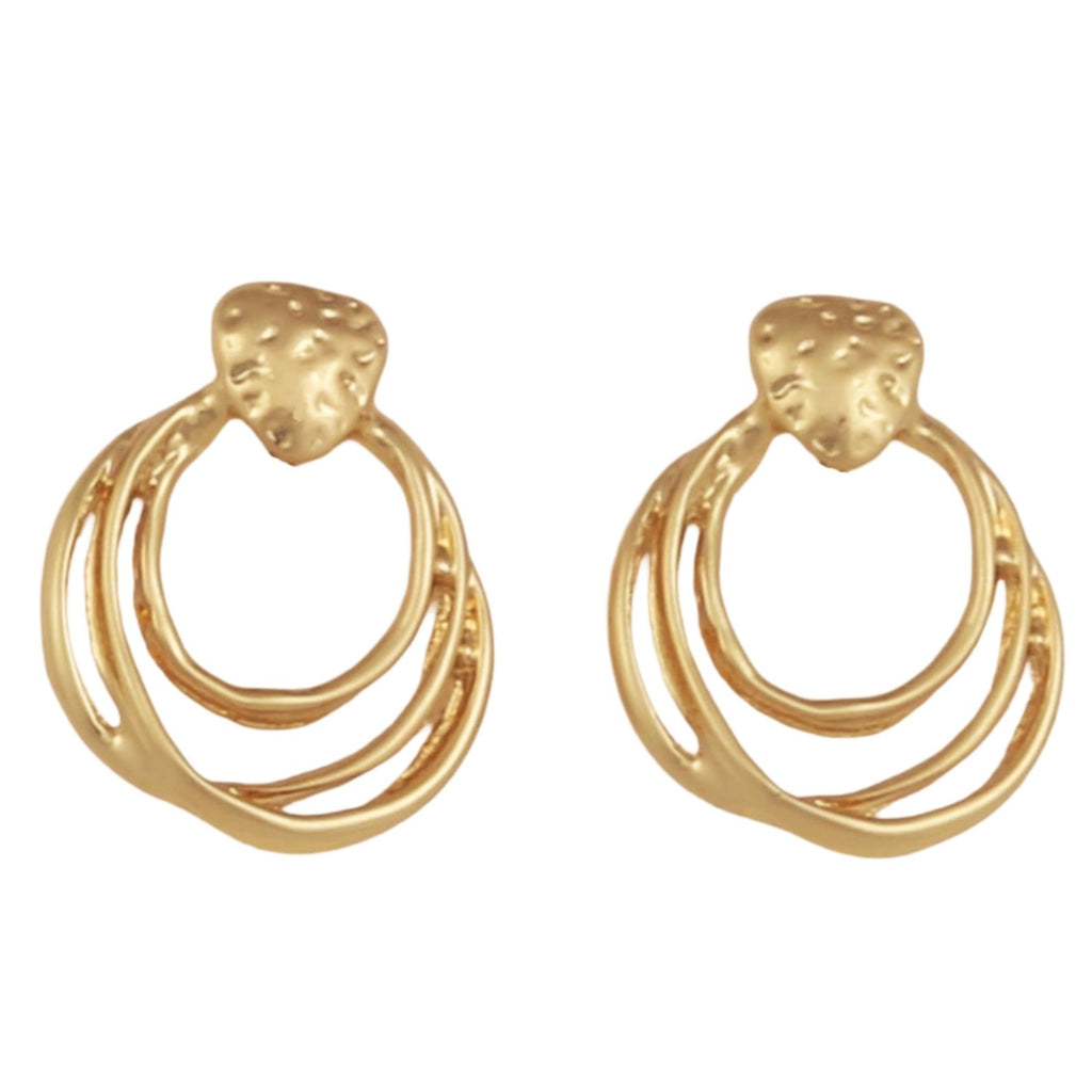 Oslo Earrings Gold - Global Free Style