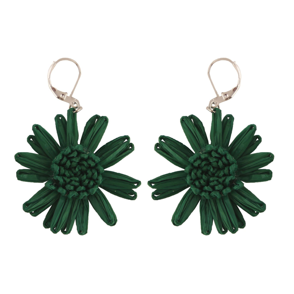 Petal Earrings Green - Global Free Style