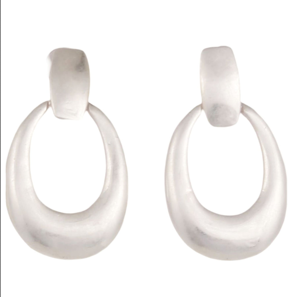 Sahara Earrings Silver - Global Free Style