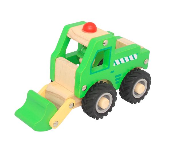 ToysLink Wooden Toy Digger Blue - Global Free Style